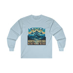 Load image into Gallery viewer, North Carolina - Blue Ridge Bliss Tee, North Carolina State Vibes, Moving to North Carolina, North Carolina Travel Gift, Football Long
