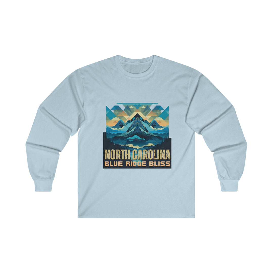 North Carolina - Blue Ridge Bliss Tee, North Carolina State Vibes, Moving to North Carolina, North Carolina Travel Gift, Football Long