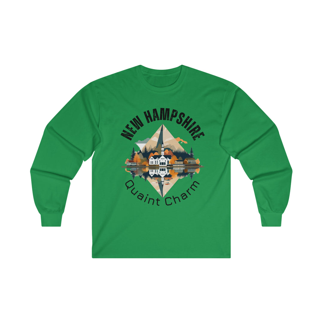 New Hampshire Quaint Charm Long Sleeve T-shirt