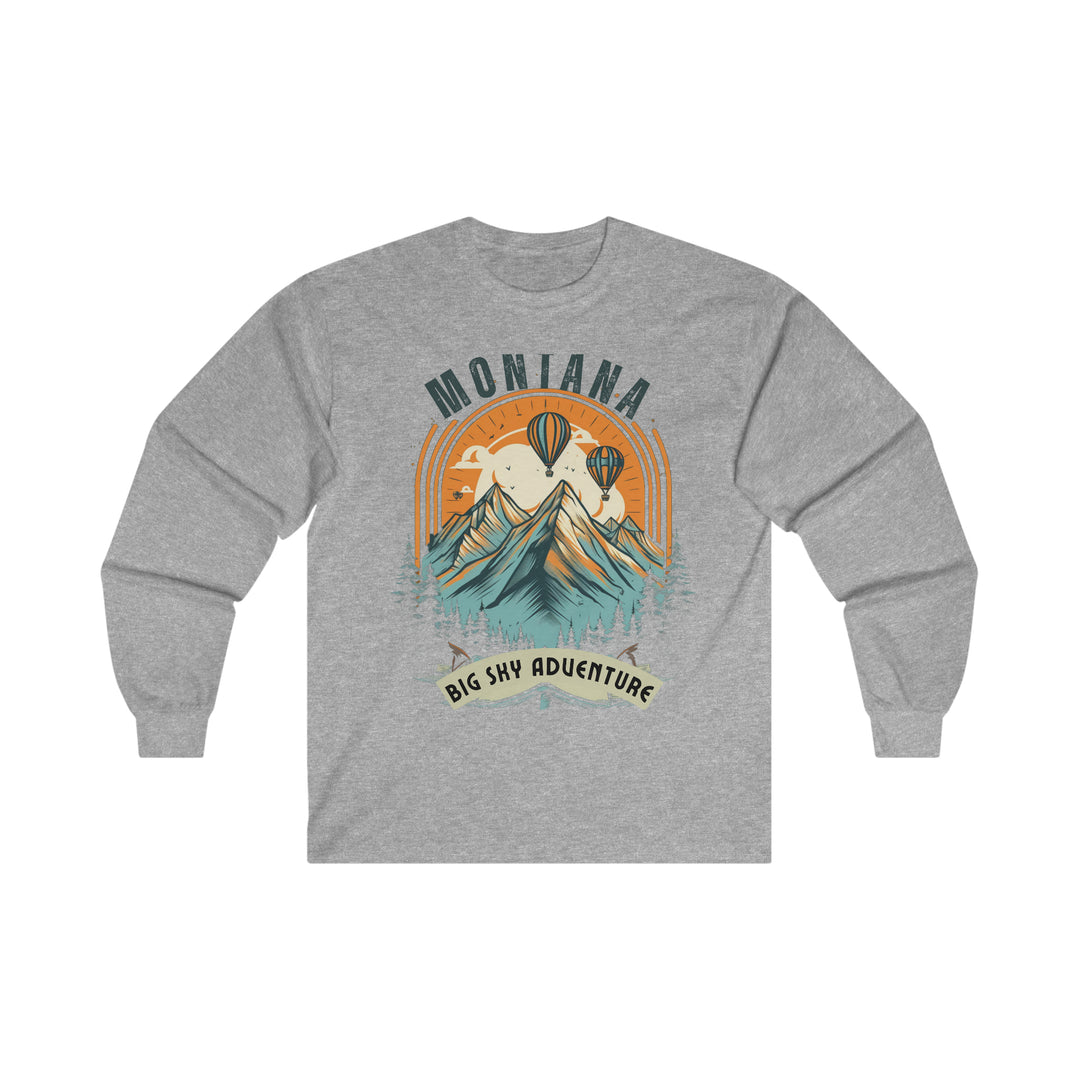 Montana Big Sky Adventure Long Sleeve T-shirt