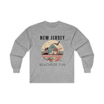 Load image into Gallery viewer, New Jersey Beachside Fun Long Sleeve T-shirt
