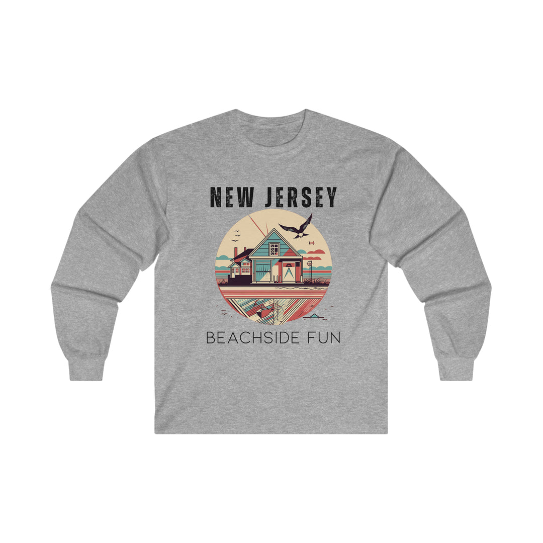 New Jersey Beachside Fun Long Sleeve T-shirt