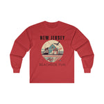 Load image into Gallery viewer, New Jersey Beachside Fun Long Sleeve T-shirt
