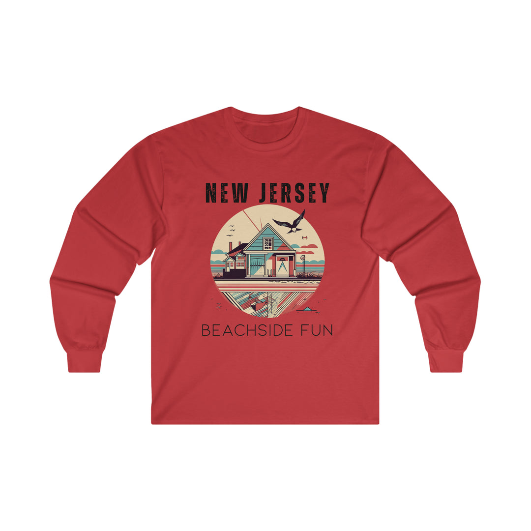 New Jersey Beachside Fun Long Sleeve T-shirt