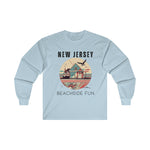 Load image into Gallery viewer, New Jersey Beachside Fun Long Sleeve T-shirt
