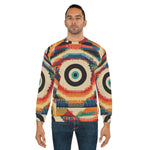 Load image into Gallery viewer, Ever-Seeing Eyes Patchwork Unisex Sweatshirt - Gift for Her, Gift for Him,
