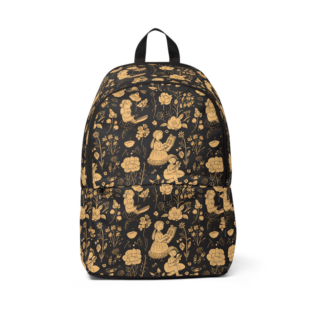 Unisex Fabric Backpack