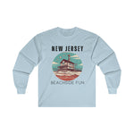 Load image into Gallery viewer, New Jersey Beachside Fun Long Sleeve T-shirt
