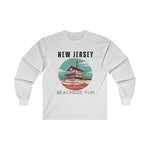 Load image into Gallery viewer, New Jersey Beachside Fun Long Sleeve T-shirt
