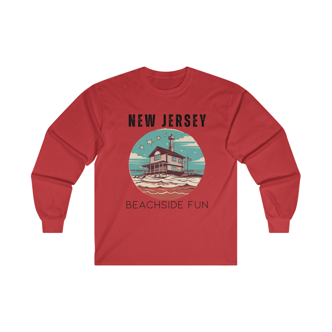 New Jersey Beachside Fun Long Sleeve T-shirt