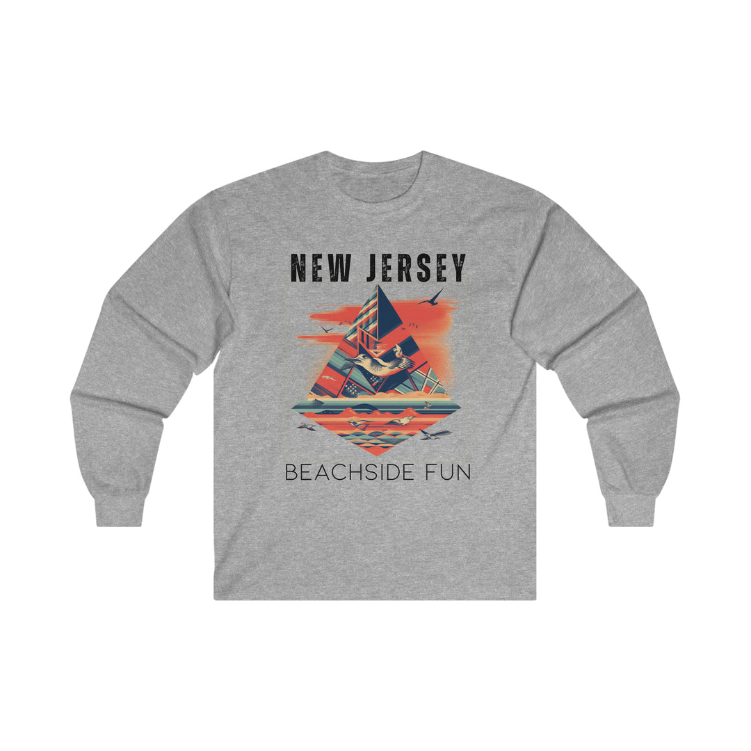 New Jersey Beachside Fun Long Sleeve T-shirt