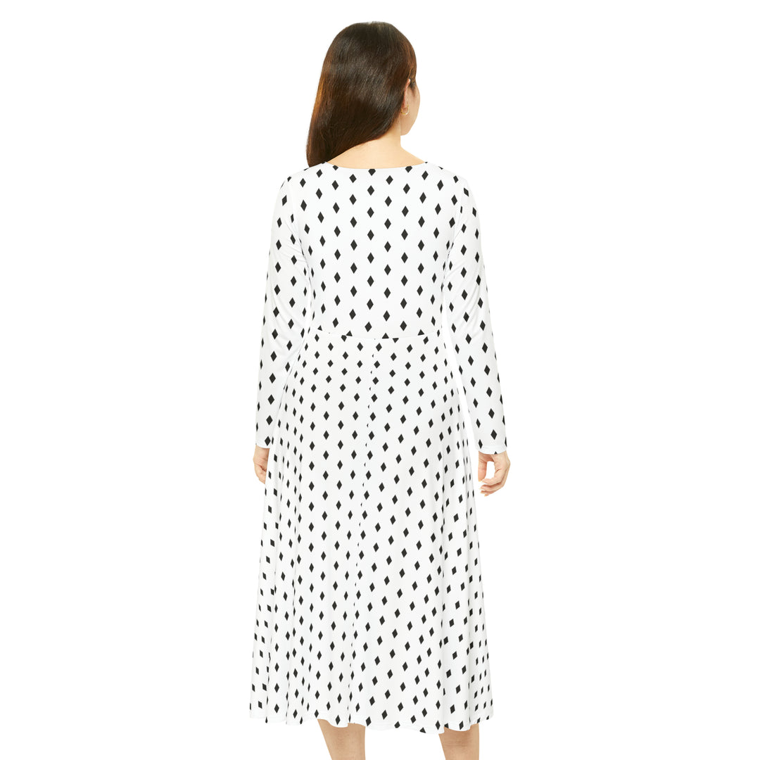 Women's Long Sleeve Dance Dress (AOP)