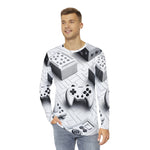 Load image into Gallery viewer, Men&#39;s Long Sleeve Shirt (AOP)
