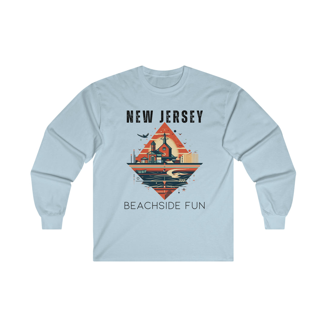 New Jersey Beachside Fun Long Sleeve T-shirt