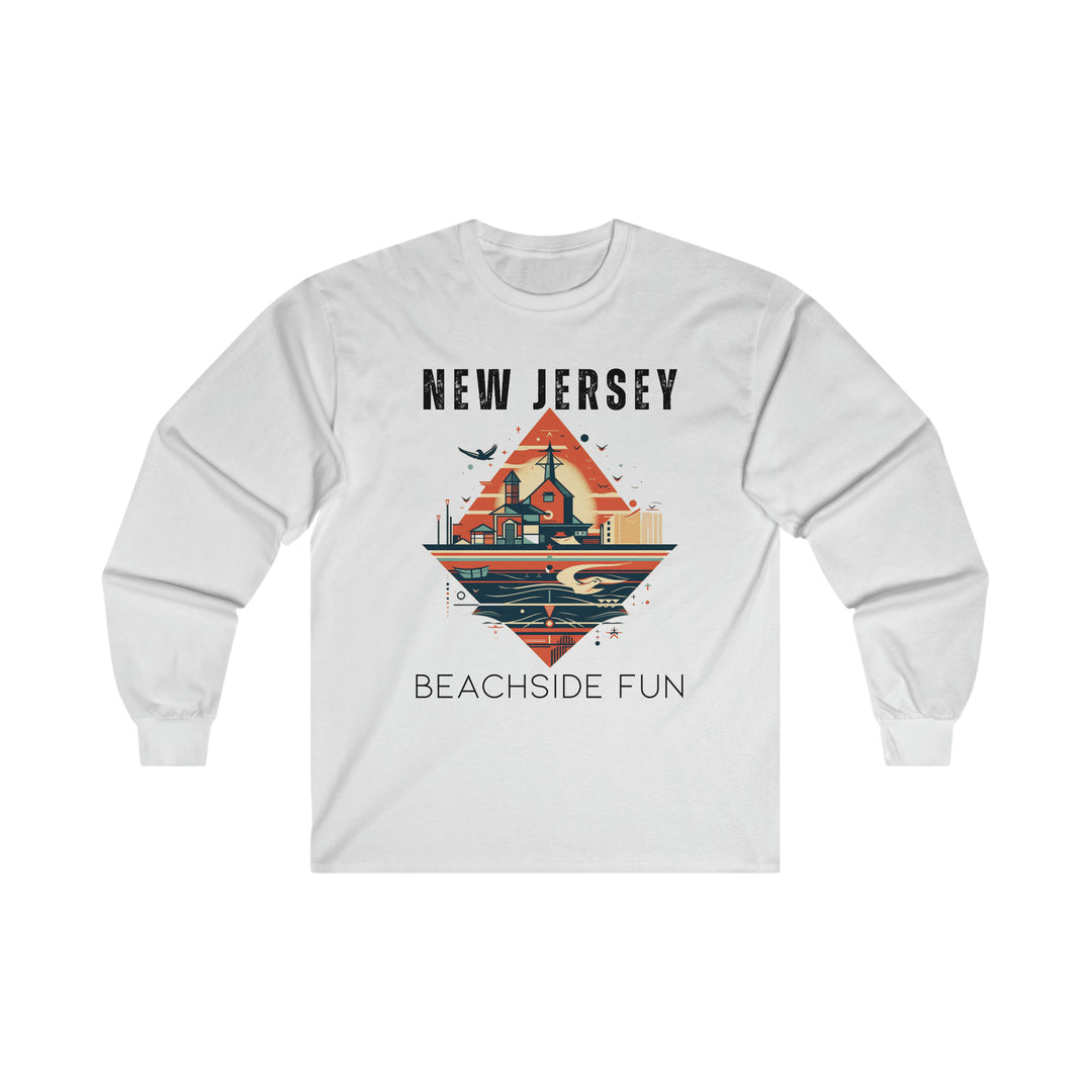 New Jersey Beachside Fun Long Sleeve T-shirt