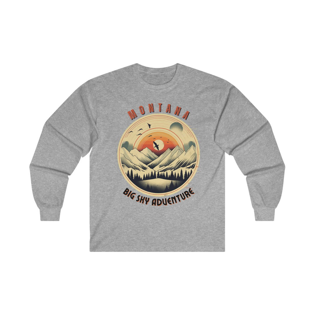 Montana Big Sky Adventure Long Sleeve T-shirt