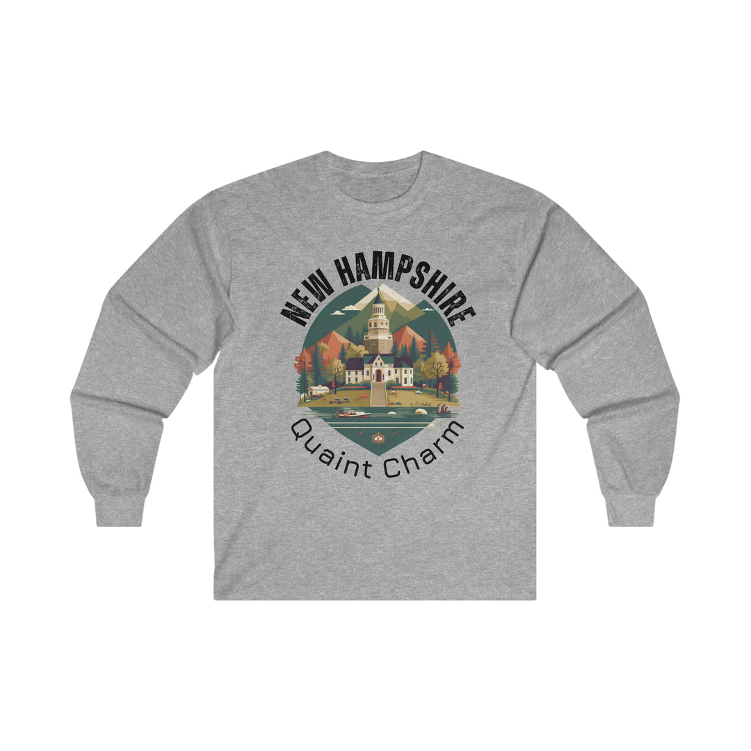 New Hampshire Quaint Charm Long Sleeve T-shirt