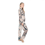 Load image into Gallery viewer, Cute Dragonfly Women&#39;s Satin Pajamas
