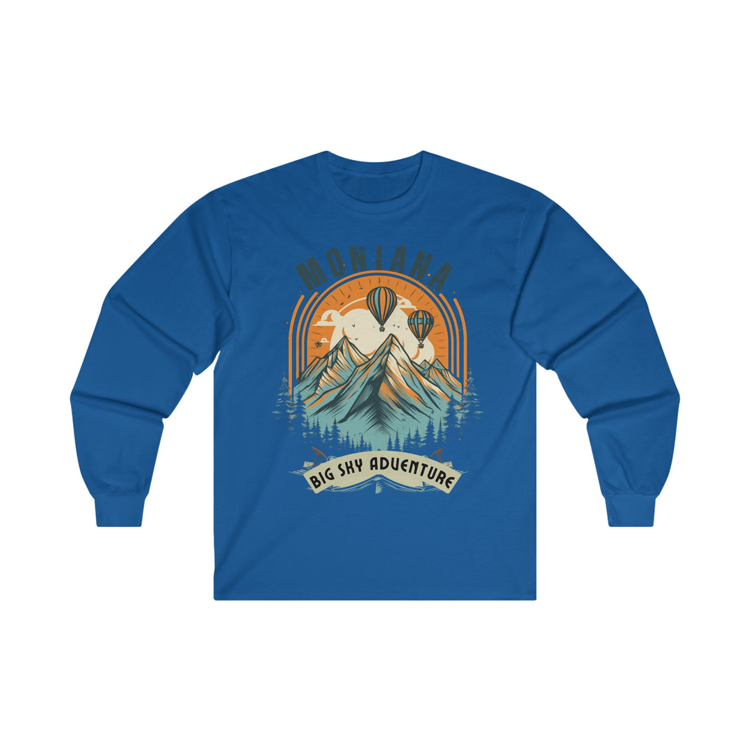 Montana Big Sky Adventure Long Sleeve T-shirt