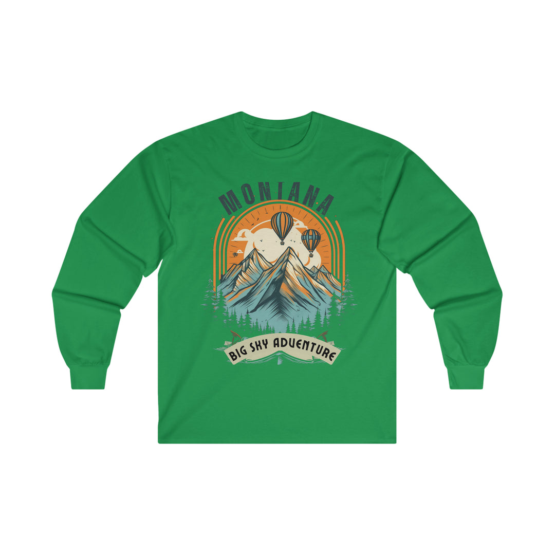 Montana Big Sky Adventure Long Sleeve T-shirt