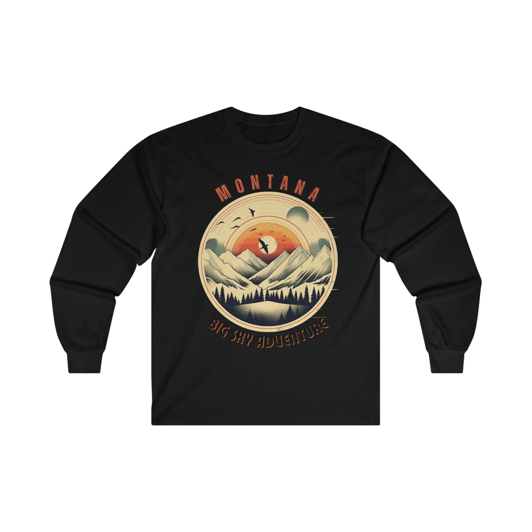 Montana Big Sky Adventure Long Sleeve T-shirt