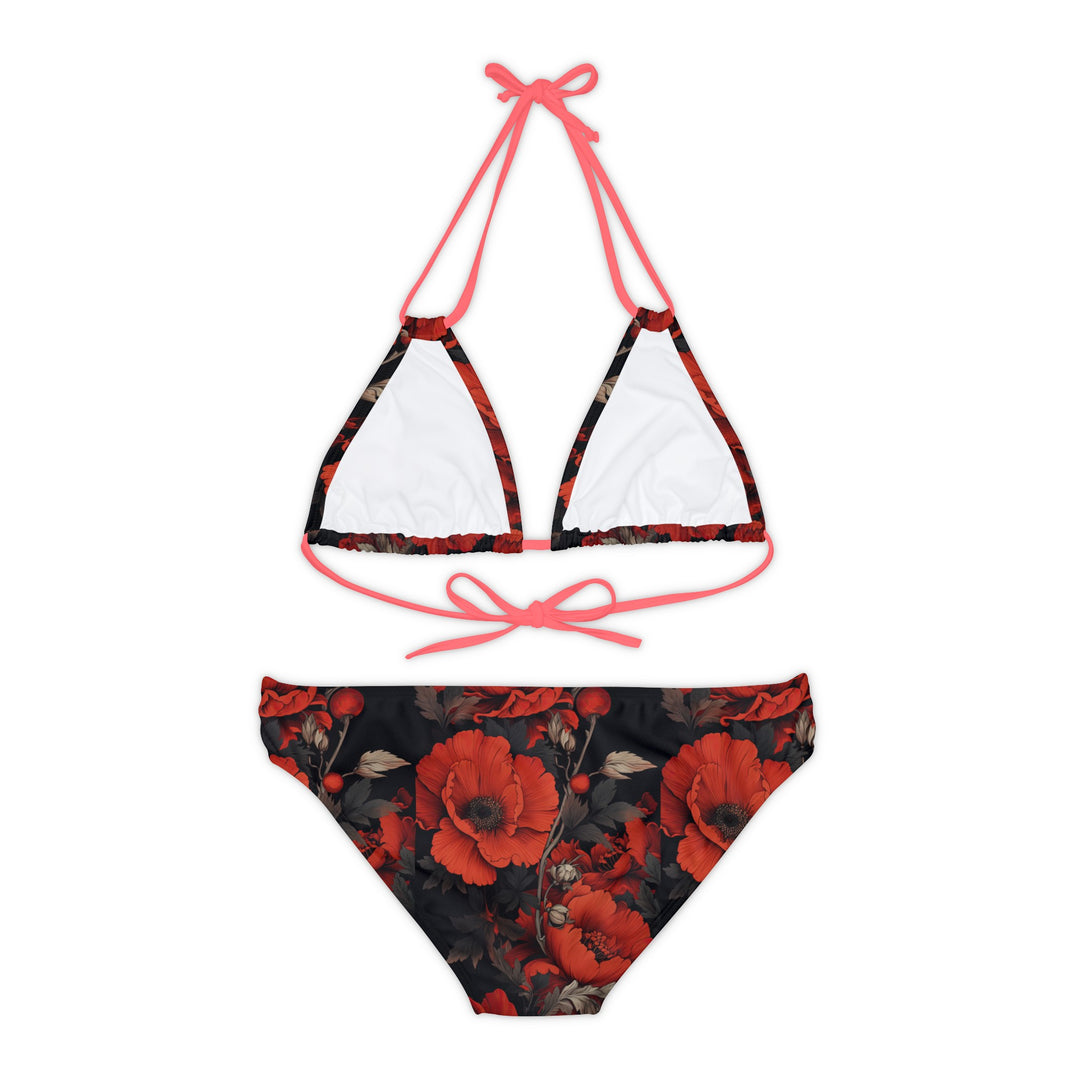 Strappy Bikini Set (AOP)