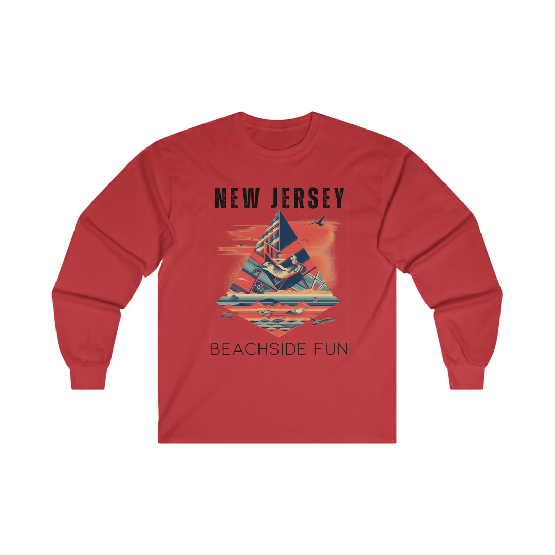 New Jersey Beachside Fun Long Sleeve T-shirt