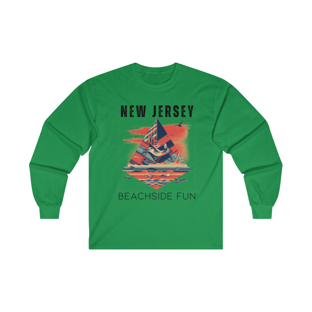 New Jersey Beachside Fun Long Sleeve T-shirt