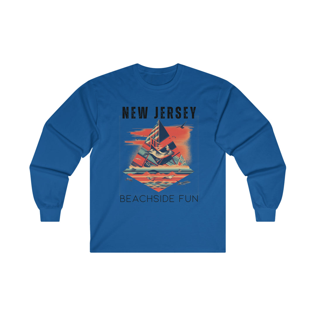 New Jersey Beachside Fun Long Sleeve T-shirt