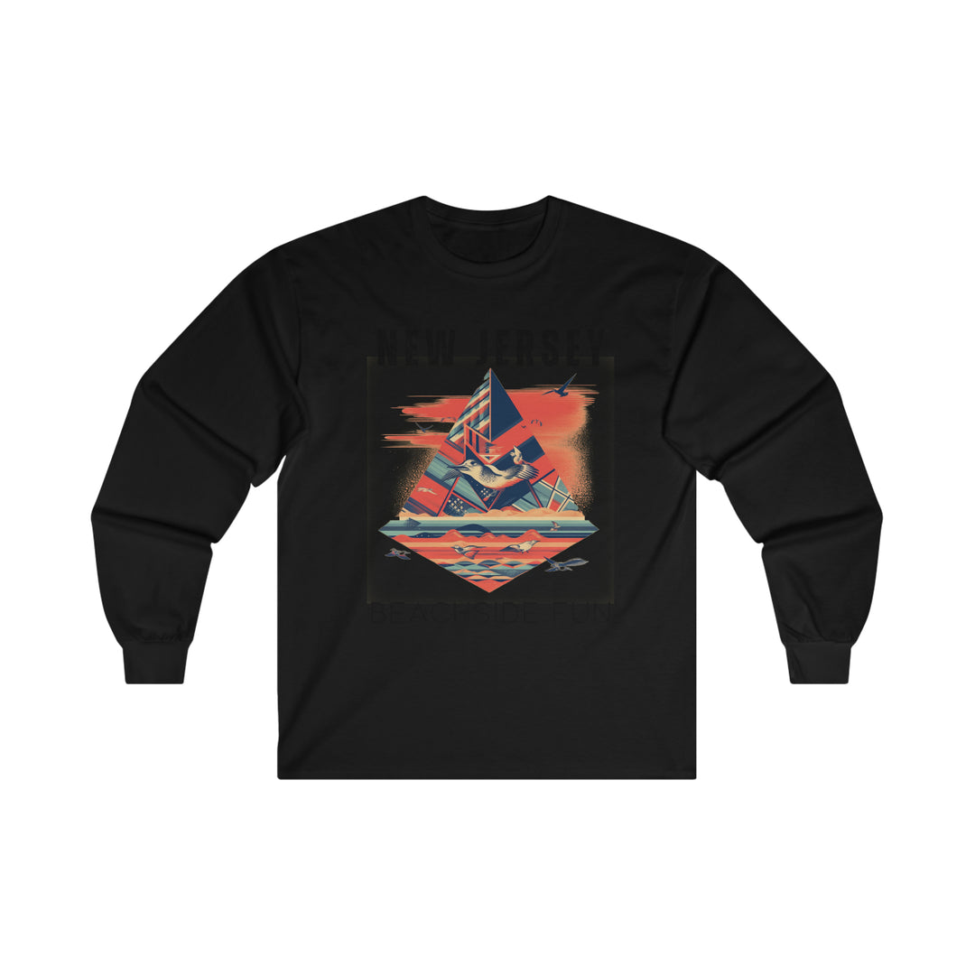 New Jersey Beachside Fun Long Sleeve T-shirt