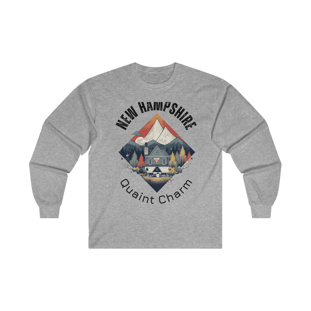 New Hampshire Quaint Charm Long Sleeve T-shirt