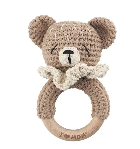 Handwoven Baby Rattle Bracelet