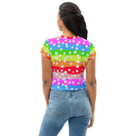 Load image into Gallery viewer, All-Over Print Crop Tee
