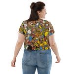 Load image into Gallery viewer, All-Over Print Crop Tee
