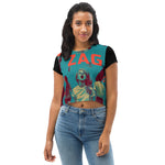 Load image into Gallery viewer, All-Over Print Crop Tee
