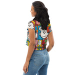 Load image into Gallery viewer, All-Over Print Crop Tee
