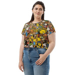 Load image into Gallery viewer, All-Over Print Crop Tee
