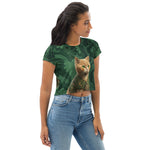 Load image into Gallery viewer, All-Over Print Crop Tee
