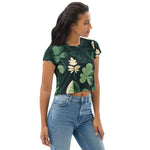 Load image into Gallery viewer, All-Over Print Crop Tee
