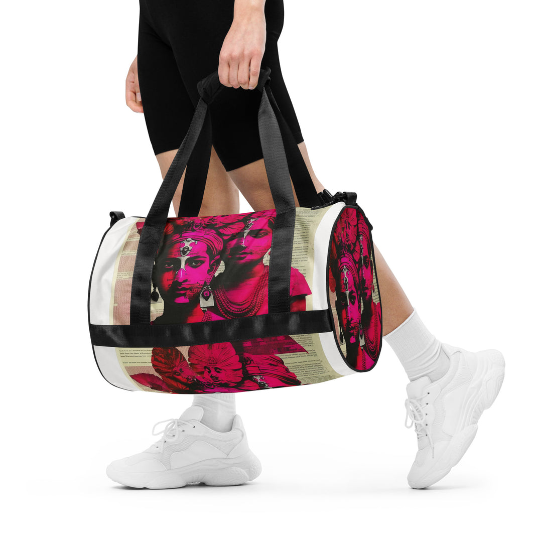 All-over print gym bag