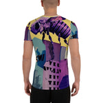 Load image into Gallery viewer, All-Over Print Men&#39;s Athletic T-shirt
