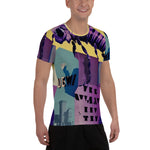 Load image into Gallery viewer, All-Over Print Men&#39;s Athletic T-shirt
