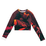 Load image into Gallery viewer, Recycled long-sleeve crop top
