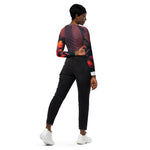 Load image into Gallery viewer, Recycled long-sleeve crop top
