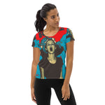 Load image into Gallery viewer, All-Over Print Women&#39;s Athletic T-shirt
