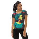 Load image into Gallery viewer, All-Over Print Women&#39;s Athletic T-shirt
