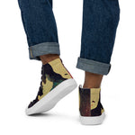 Load image into Gallery viewer, Men’s high top canvas shoes
