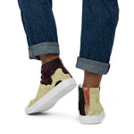 Load image into Gallery viewer, Men’s high top canvas shoes
