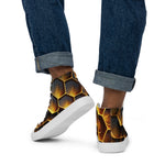 Load image into Gallery viewer, Men’s high top canvas shoes
