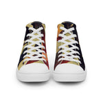 Load image into Gallery viewer, Men’s high top canvas shoes
